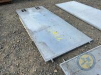 Sheeted gate 3m