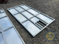 Sheeted gate 2.4m