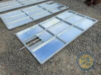 Sheeted gate 2.4m - 2