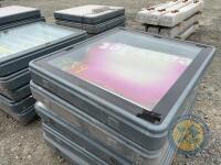 5x advertising light boxes 1sqm - 2