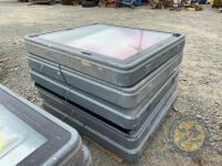 5x advertising light boxes 1sqm - 3