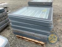 5x advertising light boxes 1sqm - 3
