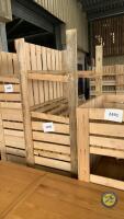 Bay of wood racking - 2