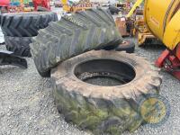 2x pirelli tyres 600 R38 - 2