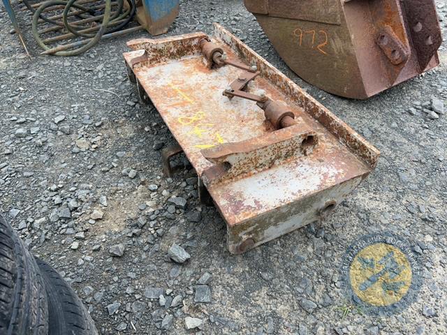 JCB 3CX front quich release hitch