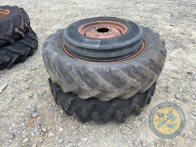 3x Wheels to suit MF 35