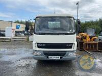 DAF 7.5tn flat bed lorry 2007 - 2