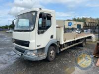 DAF 7.5tn flat bed lorry 2007 - 3