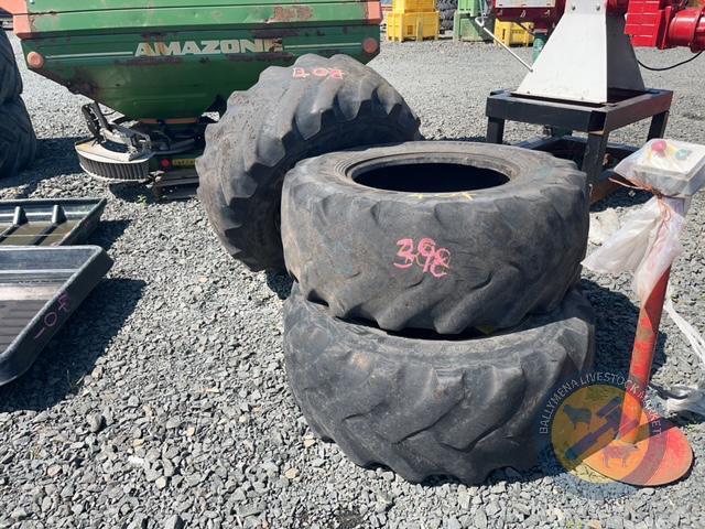 3x Tractor tyres 460/ 70 R24