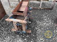 Hunt 9" Barley bruiser complete with stand & hopper - 2