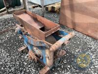 Hunt 9" Barley bruiser complete with stand & hopper - 3