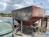 Hunt 9" Barley bruiser complete with stand & hopper - 4