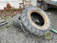 2x Continental Tyres 45/65 R22.5