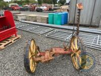 Bamford horsedrawn reaper approx 100yr old 2 horse reaper - 3