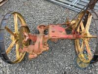 Bamford horsedrawn reaper approx 100yr old 2 horse reaper - 4