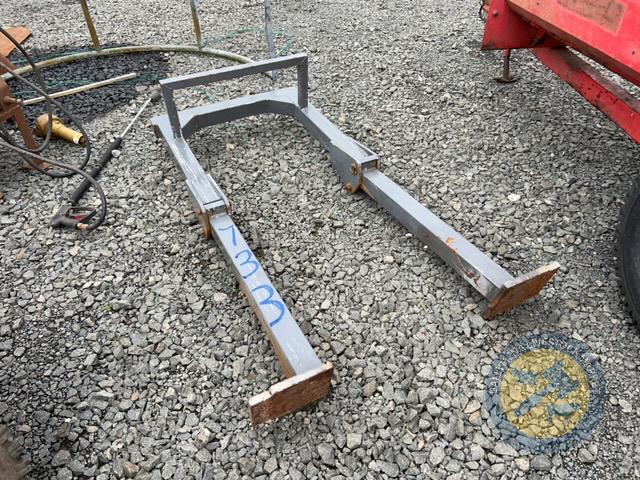 Fold down roll bar to suit MF35 or 135