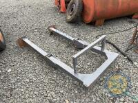 Fold down roll bar to suit MF35 or 135 - 3
