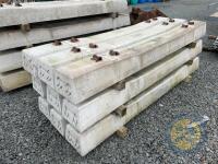 9x railway sleepers - 2