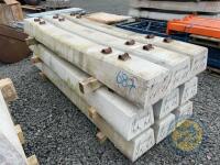 9x railway sleepers - 3