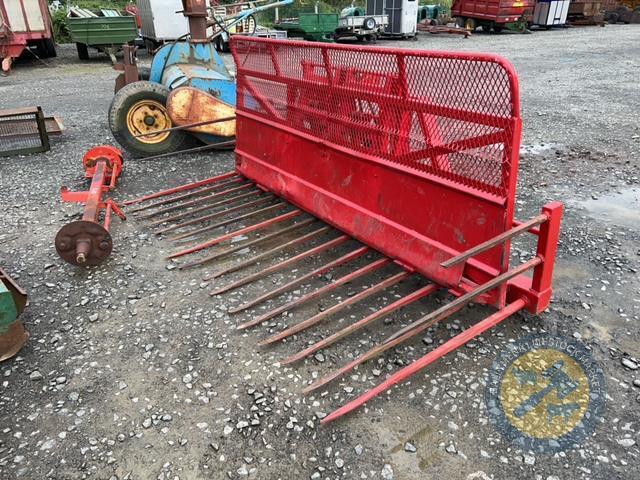 Wylie 10' push off buckrake