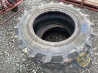 2x tractor tyres 340/85 R24 - 3