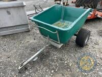 Quad wheelbarrow trailer - 2