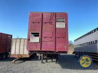 45ft Ploughman body trailer, 2 decks for sheep, 1 deck for cattle, lifting decks, everything working - 2