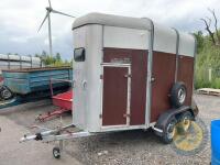 Ifor Williams 505 horsebox with no divider, lights, brakes & alum floor