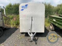 Ifor Williams double axle 8x5 cattle trailer c/w sheep decks lights working & good tyres - 2