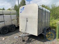 Ifor Williams double axle 8x5 cattle trailer c/w sheep decks lights working & good tyres - 3