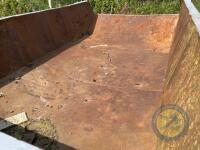 Grey tipping trailer - 5