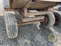 Grey tipping trailer - 7