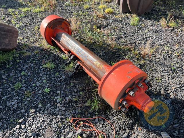 Axle for slurry tanker