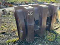 1100L Slimline oil tank - 3