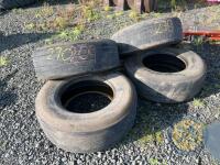 4 x Super single tyres 385/65 R22.5