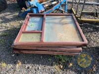 Mahogany framed window - 2