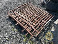 2x wrought iron gates - 2