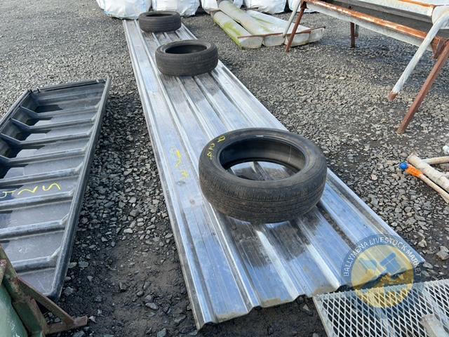 4 Sheets of 22ft Polycarbonate
