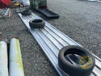 4 Sheets of 22ft Polycarbonate - 3