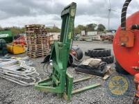 Green forklift mast - 4