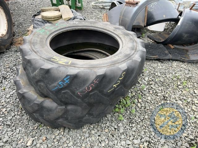 2 Goodyear tractor tyres 14.9R28