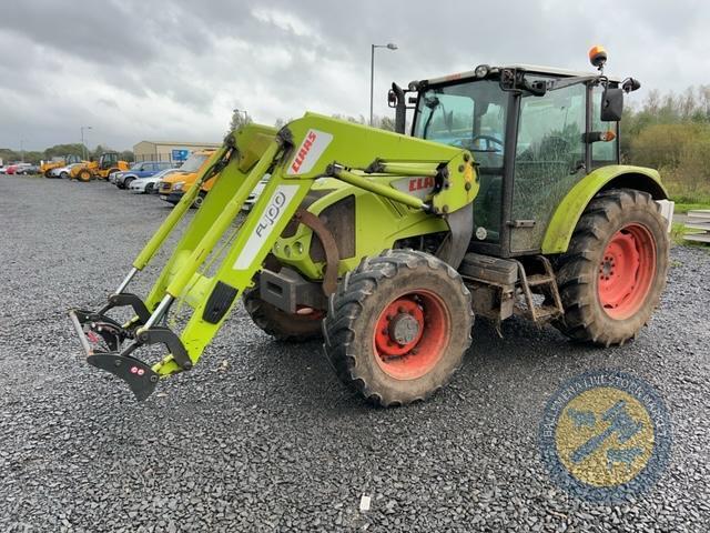 Genuine Dispersal for the Estate of the Late Brian Foster, Whitehead - Claas Axos 340 Tractor with FL100 loader & attachments2014 First Reg