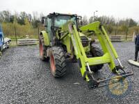 Genuine Dispersal for the Estate of the Late Brian Foster, Whitehead - Claas Axos 340 Tractor with FL100 loader & attachments2014 First Reg - 2