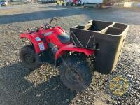 Genuine Dispersal for the Estate of the Late Brian Foster, Whitehead - Yamaha Grizzly 350 Ultramatic Quad with Wydale carrier tray petrol - 8