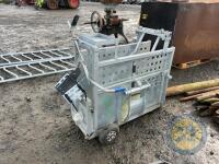 Calf dehorning Crate