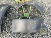 Mudguards for 7010 Series JD skins - 3