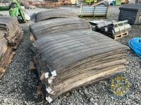 3x pallets of Wilsons comfor cubicle mattresses, 45 mats total, 15 mats protective coverage - 3