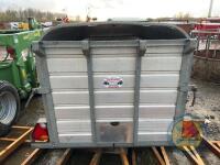 Genuine Retirement Sale for Harry Wilson, Kilwaughter - Tuff lamb/calf 8x4'4 livestock trailer - 7
