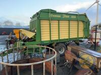 Genuine Retirement Sale for Harry Wilson, Kilwaughter - Krone Titan R/50 GL 2007 tandem axle forage wagon, only cut 100acres per year - 7