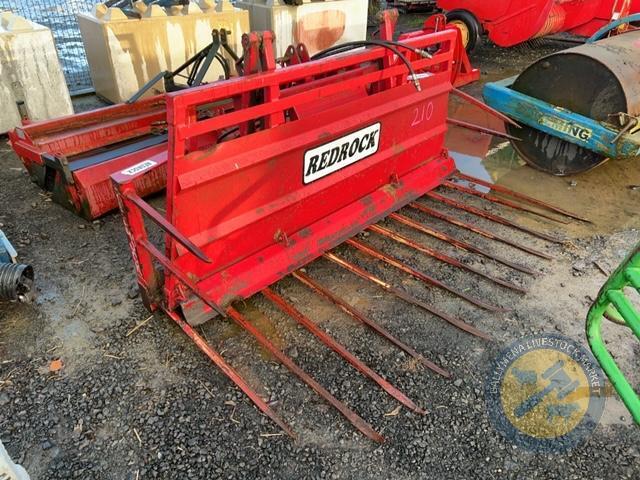 Genuine Retirement Sale for Harry Wilson, Kilwaughter - Redrock 12 tine push off buckrake